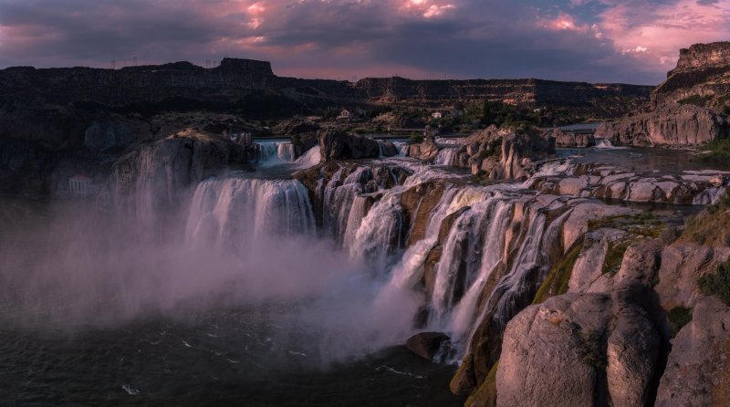 Водопад лугарда