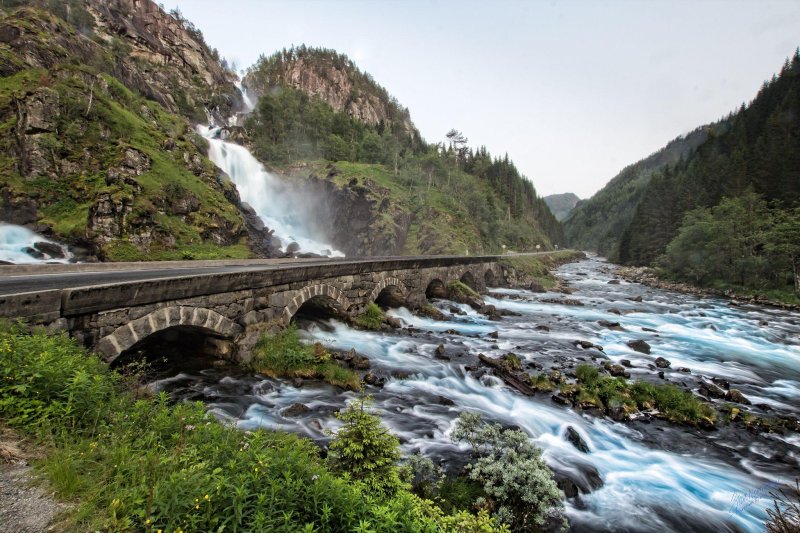 Водопад лотефоссен