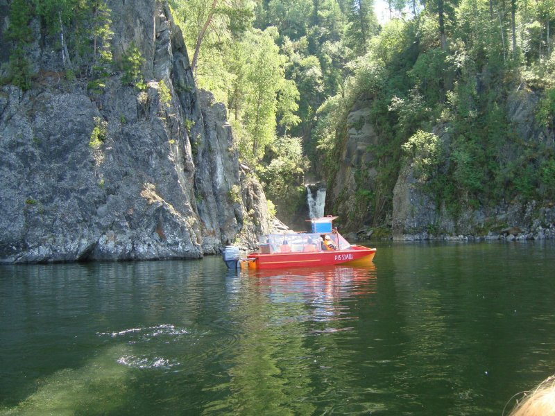 Водопад киште алтай