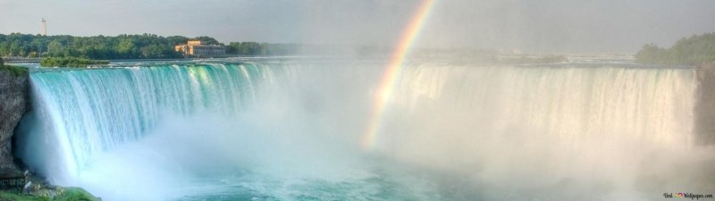 Ниагарский водопад радуга