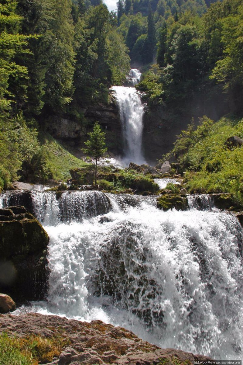 Водопад гисбах швейцария