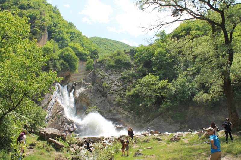 Самурский водопад