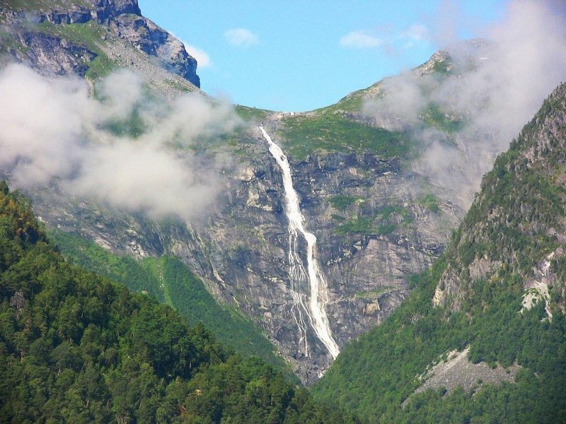 Мардалсфоссен водопад