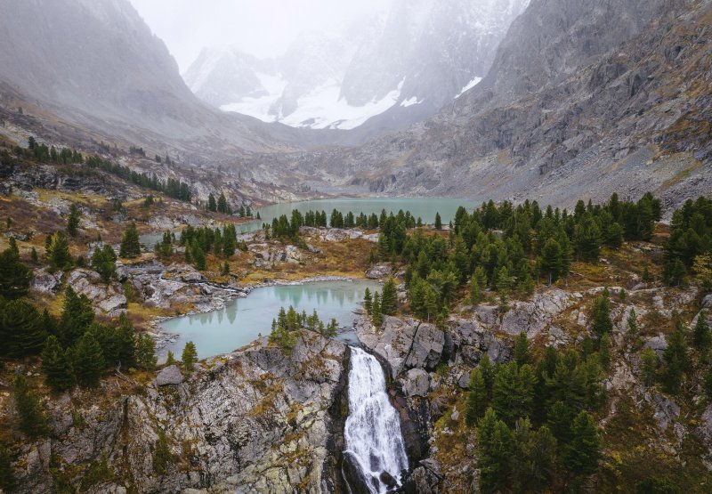 Водопад куйгук алтай