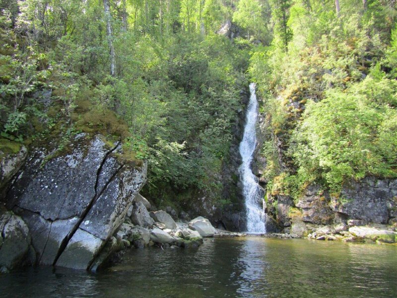 Водопад кокши