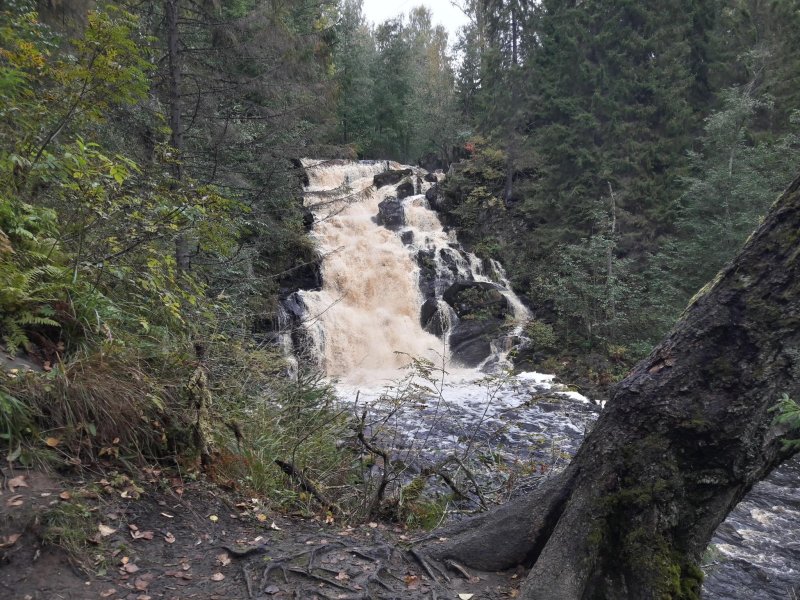 Водопад рююмякоски