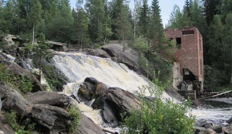 Водопад рююмякоски