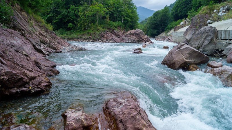 Урсдон водопад