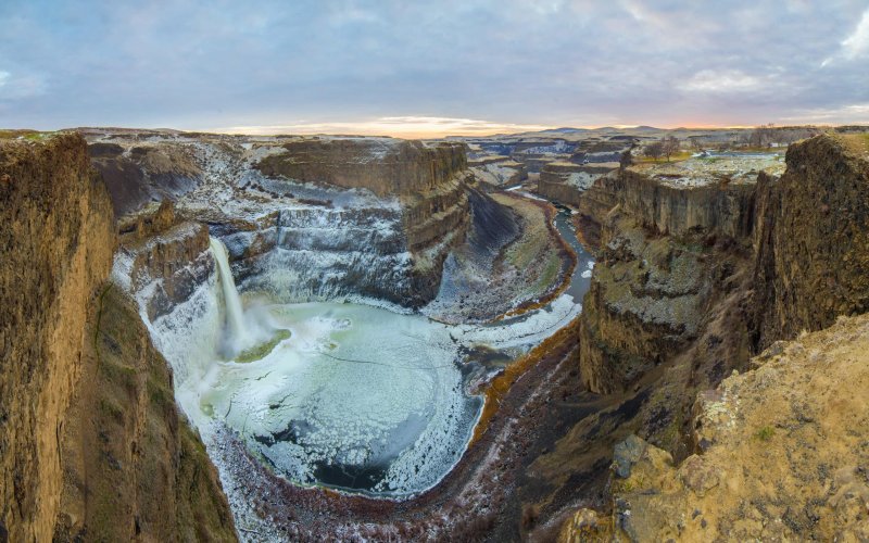 Водопад палус