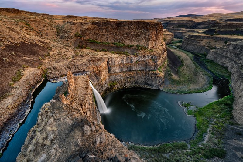 Водопад палус