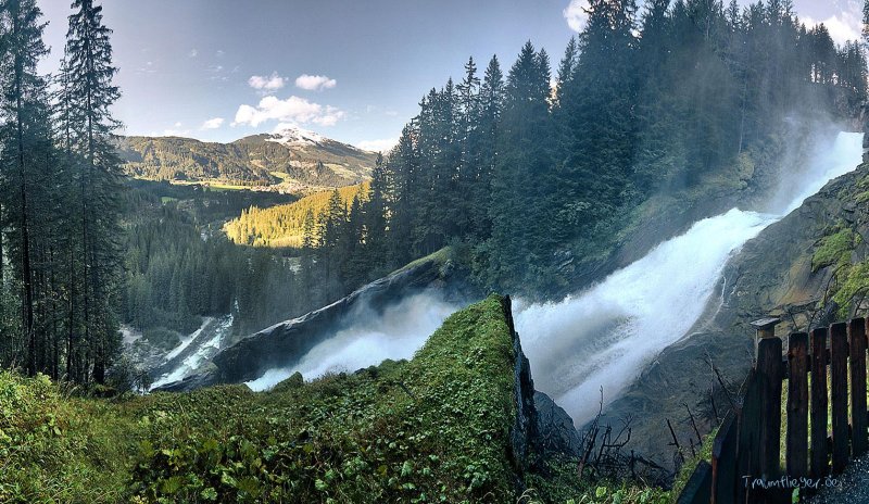 Водопад кримль австрия