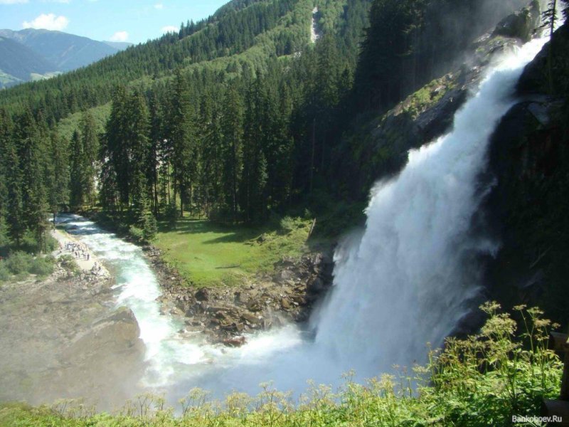 Водопад кримль австрия