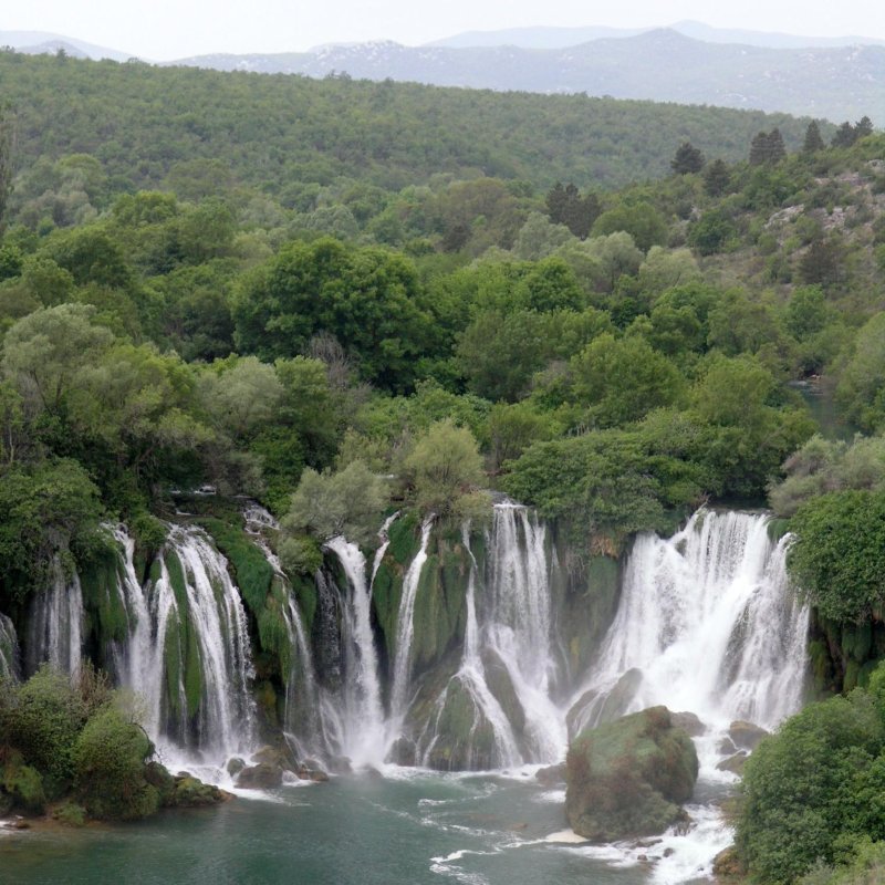 Босния водопад кравица