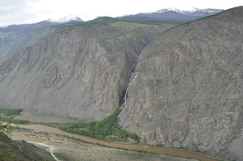 Водопад кату ярык алтай