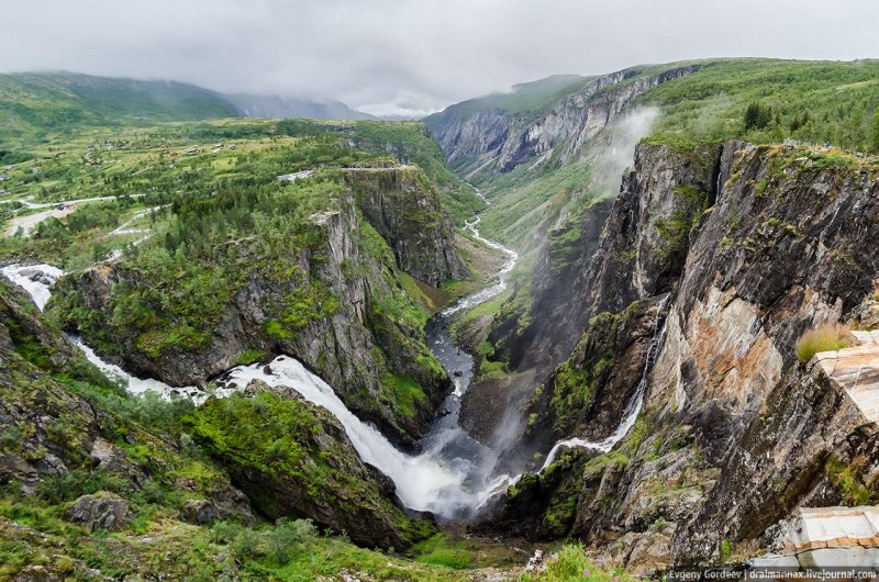 Виннуфоссен водопад