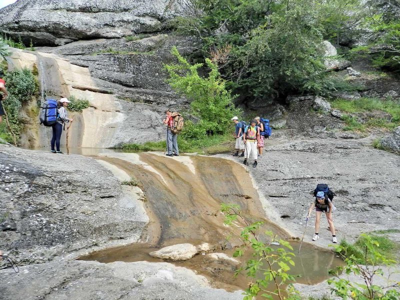 Ускутский водопад крым