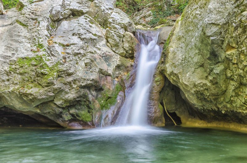 Ускутский водопад крым