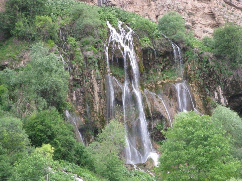 Водопад сангардак