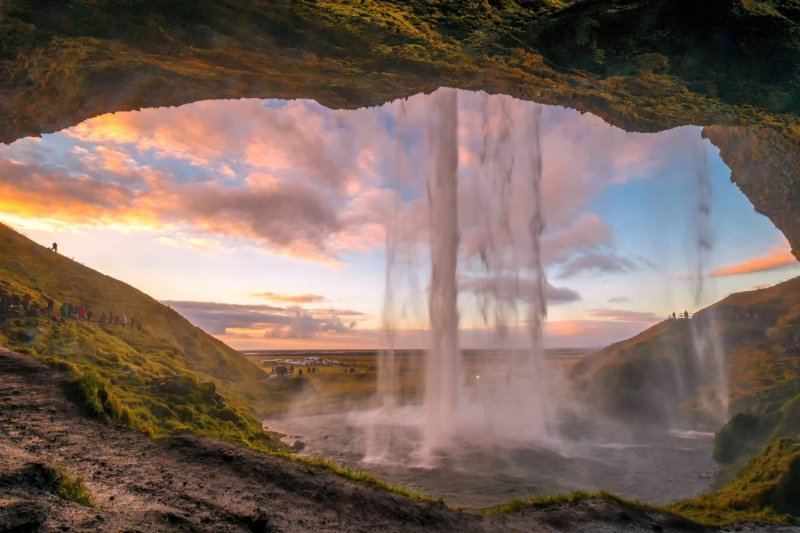 Водопад сельяландсфосс