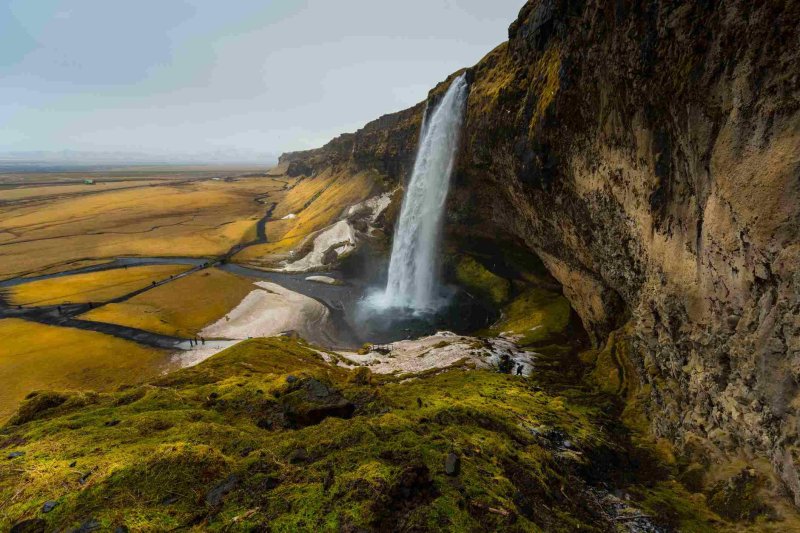 Водопад сельяландсфосс