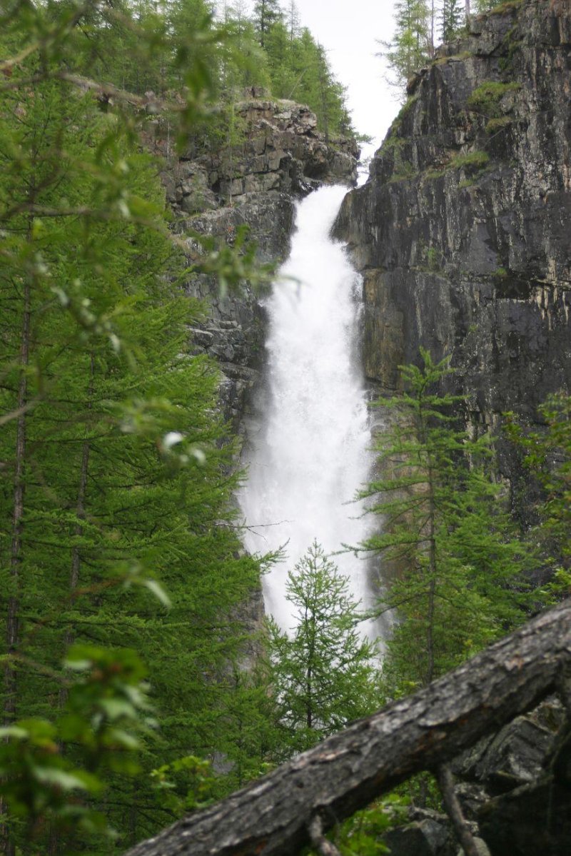 Водопад текелю