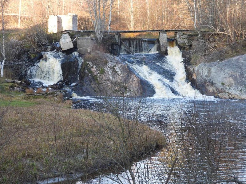 Водопад койриноя карелия