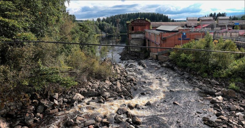 Водопад ляскеля карелия