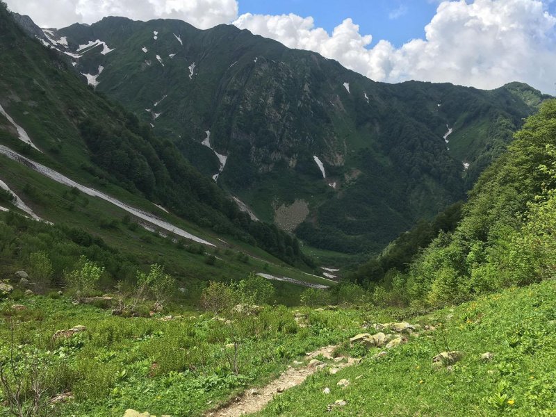 Ачипсинские водопады сочи