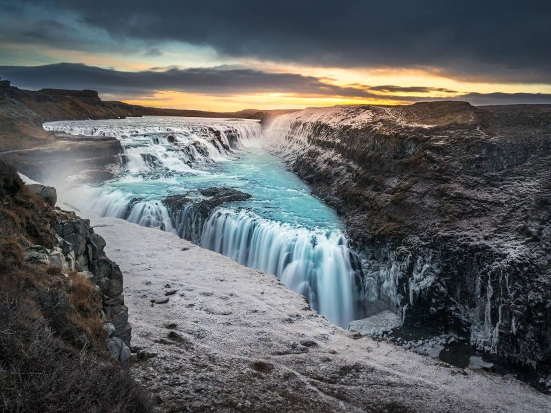 Водопад гюдльфосс