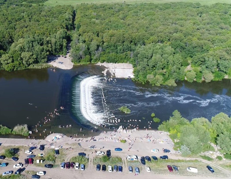 Балаково водопады на иргизе