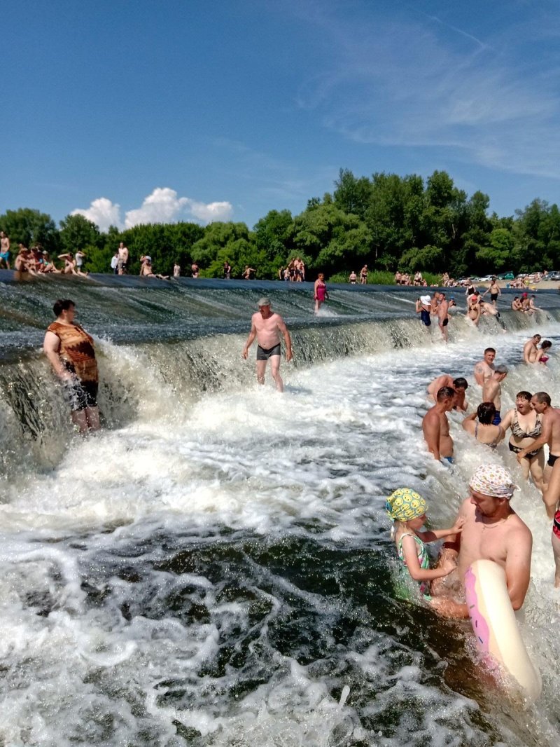 Балаково водопады на иргизе