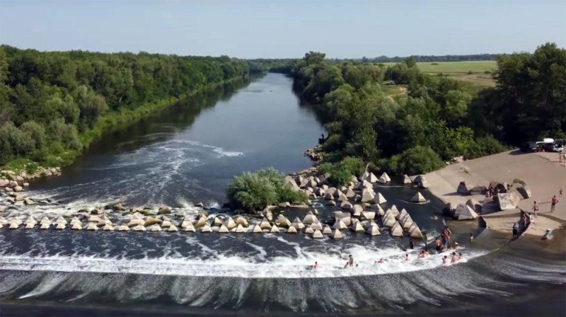 Балаково водопады на иргизе