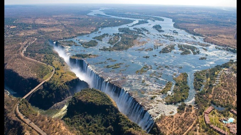 Водопад виктория зимбабве