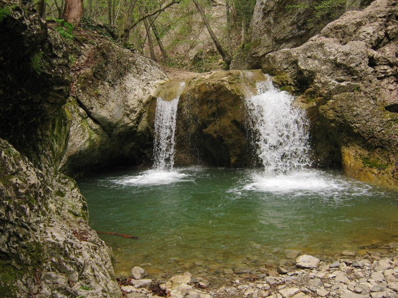 Крым водопад