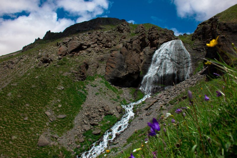 Водопад девичьи косы кабардино балкария