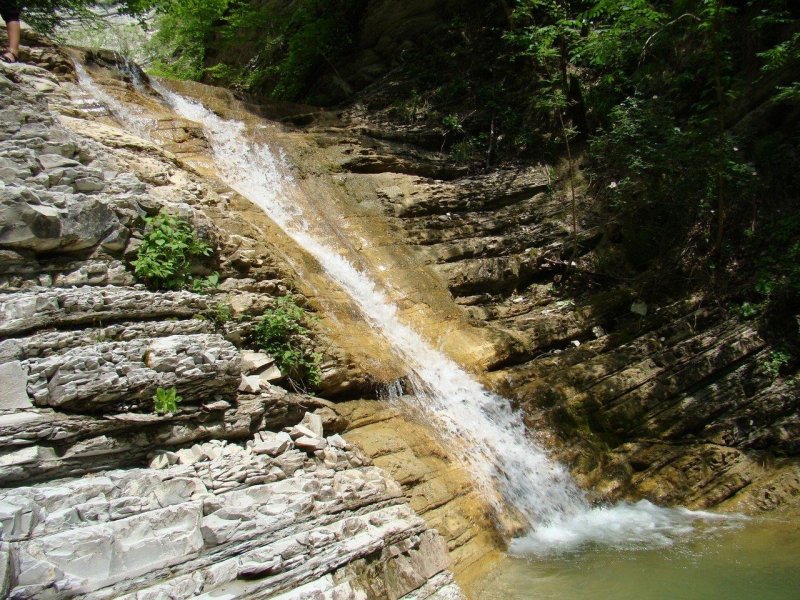 Водопады куаго в геленджике