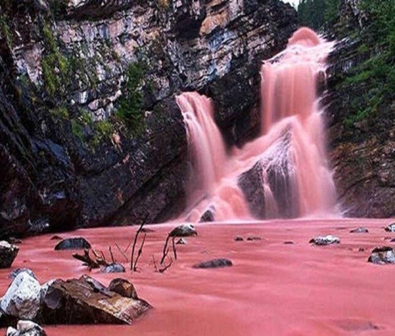 Алые водопады