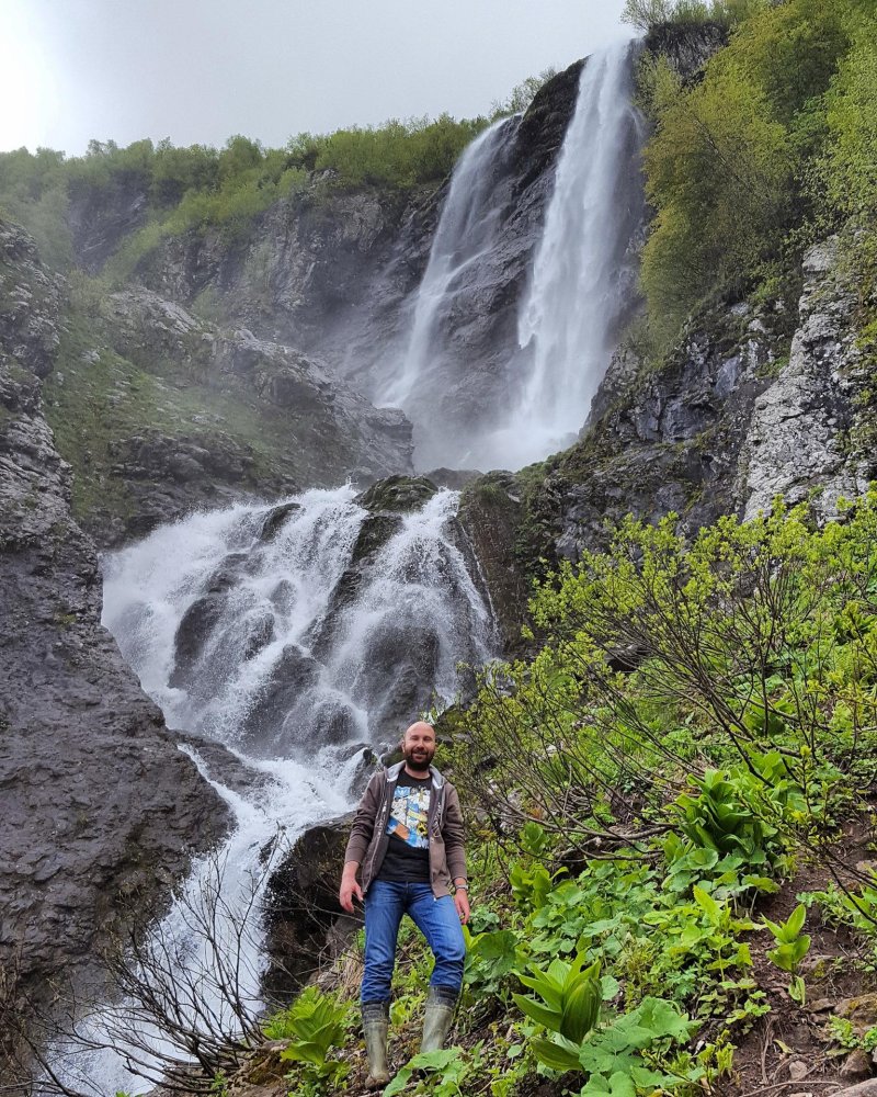 Водопад красная поляна