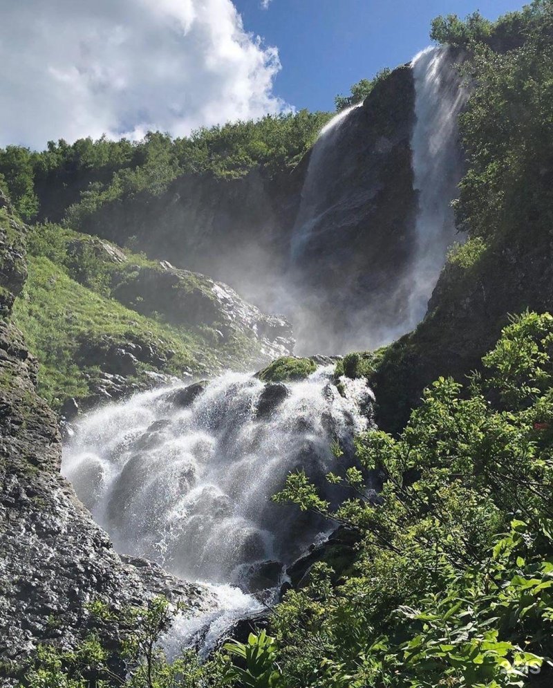 Водопад красная поляна