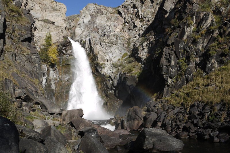 Водопад куркуре горный алтай