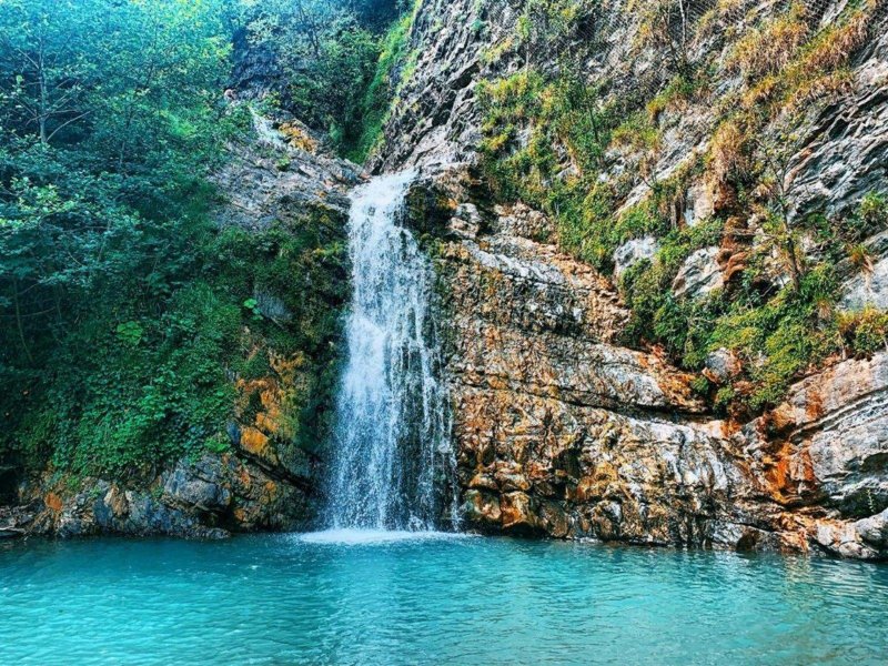 Водопад сочи