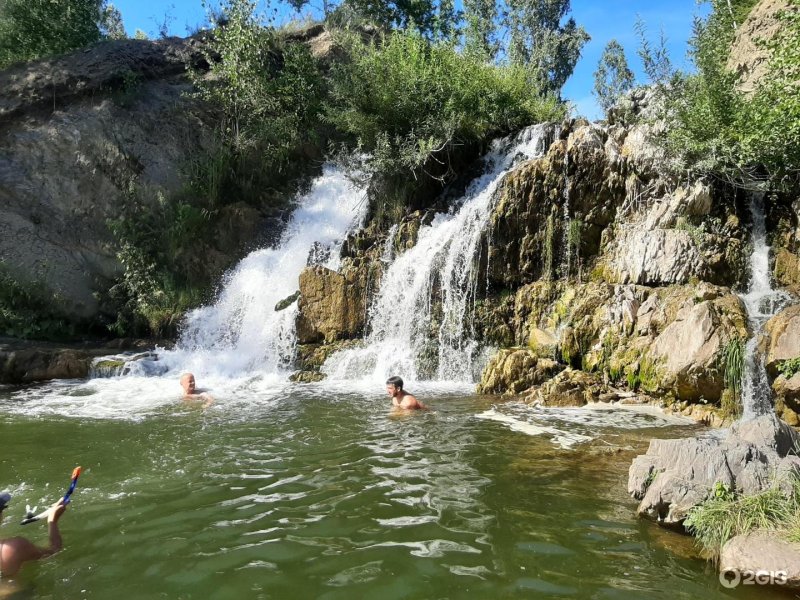 Беловский водопад новосибирская область