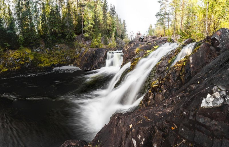 Водопад в карелии