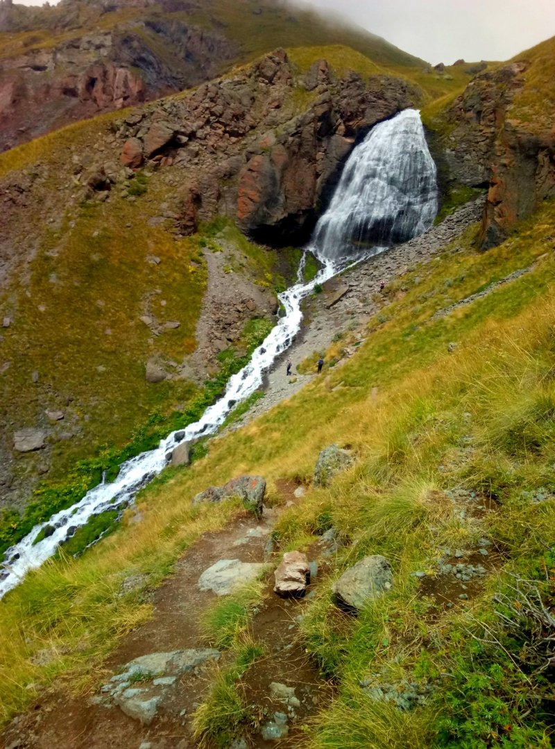 Водопад терскол