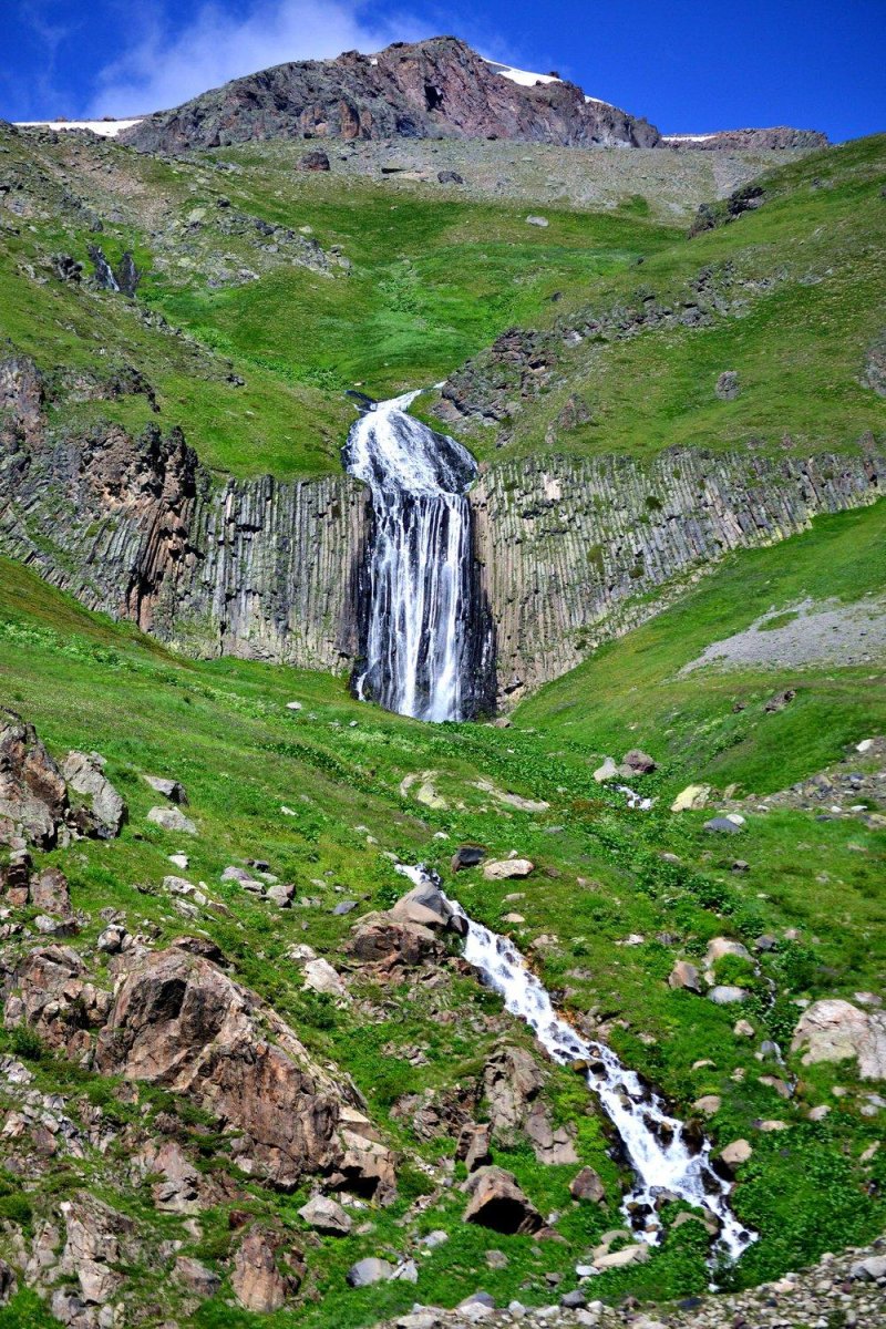 Водопад терскол