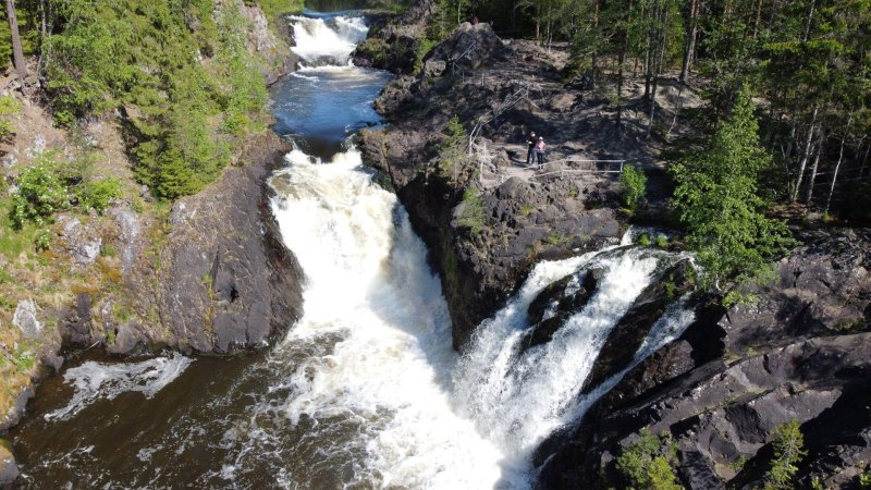 Водопад кивач