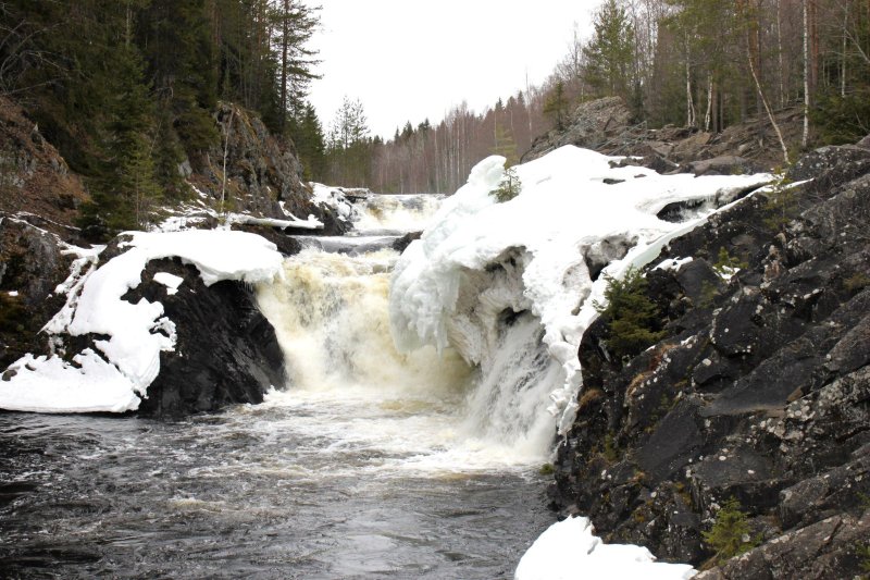 Водопад кивач