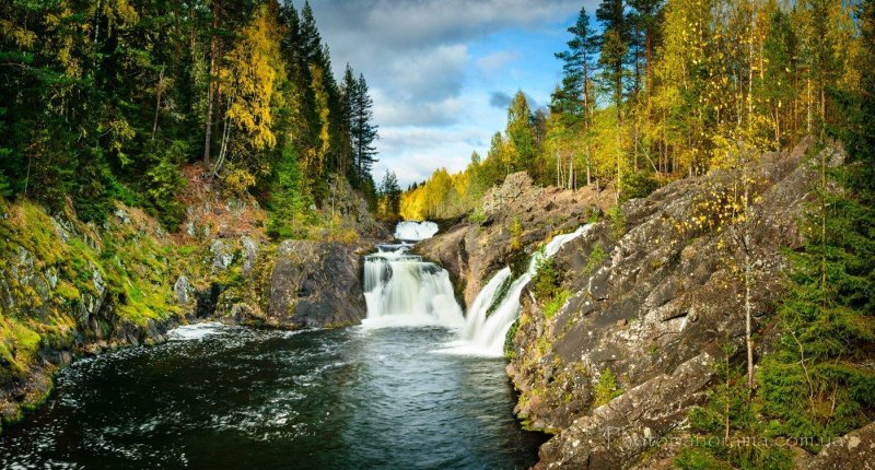 Водопад кивач