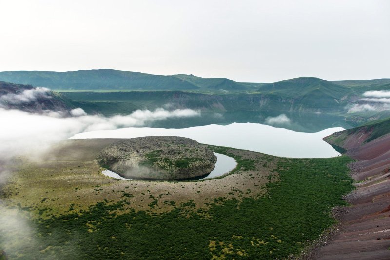 Бухта кратерная курильские острова