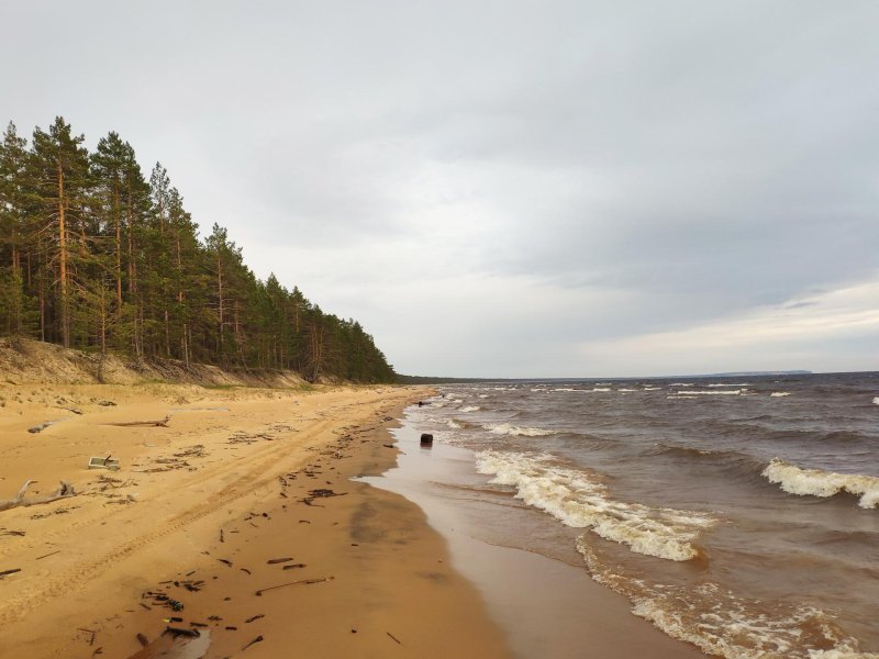 Онежское озеро пляж